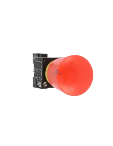 Bouton-poussoir champignon rouge Siemens 3SB32031AA20, 40 mm